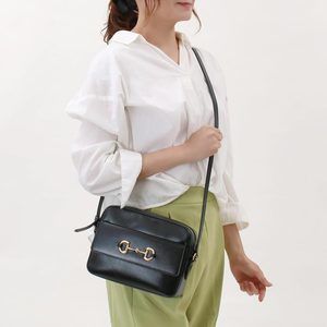 Gucci Black Horsebit Bag Small 1955 Shoulder